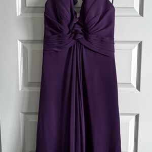 Allure Bridals Deep Purple Wedding Dress